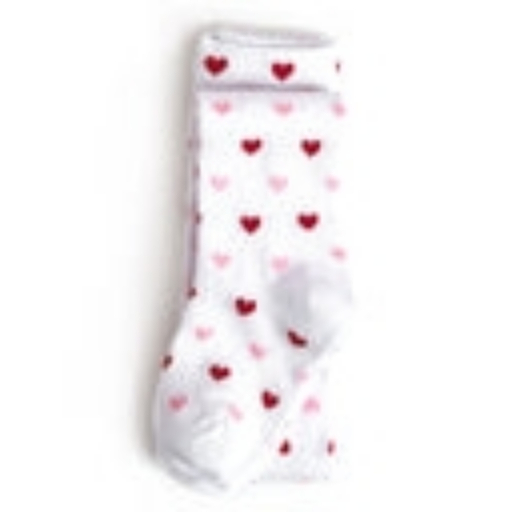 Little Stocking Co. Heart Knit Tights Size 1-2YR